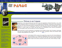Tablet Screenshot of paragmarketingpune.com